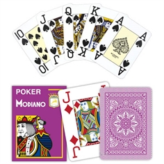 Modiano Poker Cristallo Lila, Jumbo