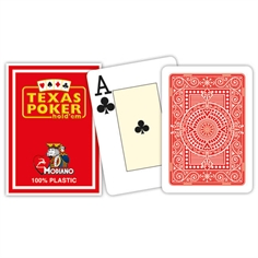 Modiano Texas Poker Hold'em - Röd