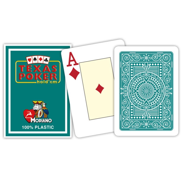 Modiano Texas Poker Hold\'em - Mörkgrön