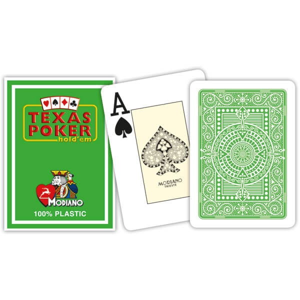 Modiano Texas Poker Hold\'em - Ljusgrön