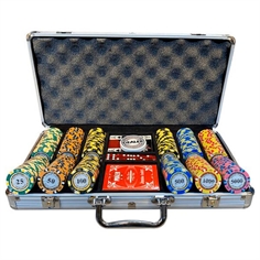 Monte Carlo Poker Set 300 marker (höga insatser)