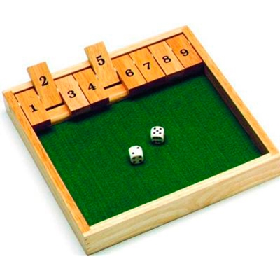 Shut The Box - 1 spelare