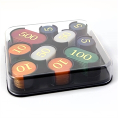 Roulette chips 100 st.