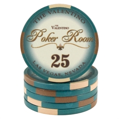 Valentino Poker Room Green 25