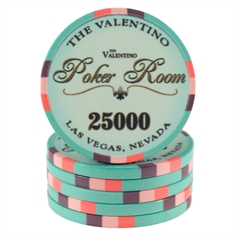 Valentino Poker Room Turkos 25000