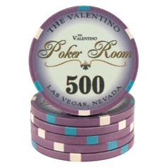 Valentino Poker Room Purple 500